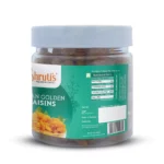 Nutritional information of Shrutis Indian Golden Raisins 250 gm