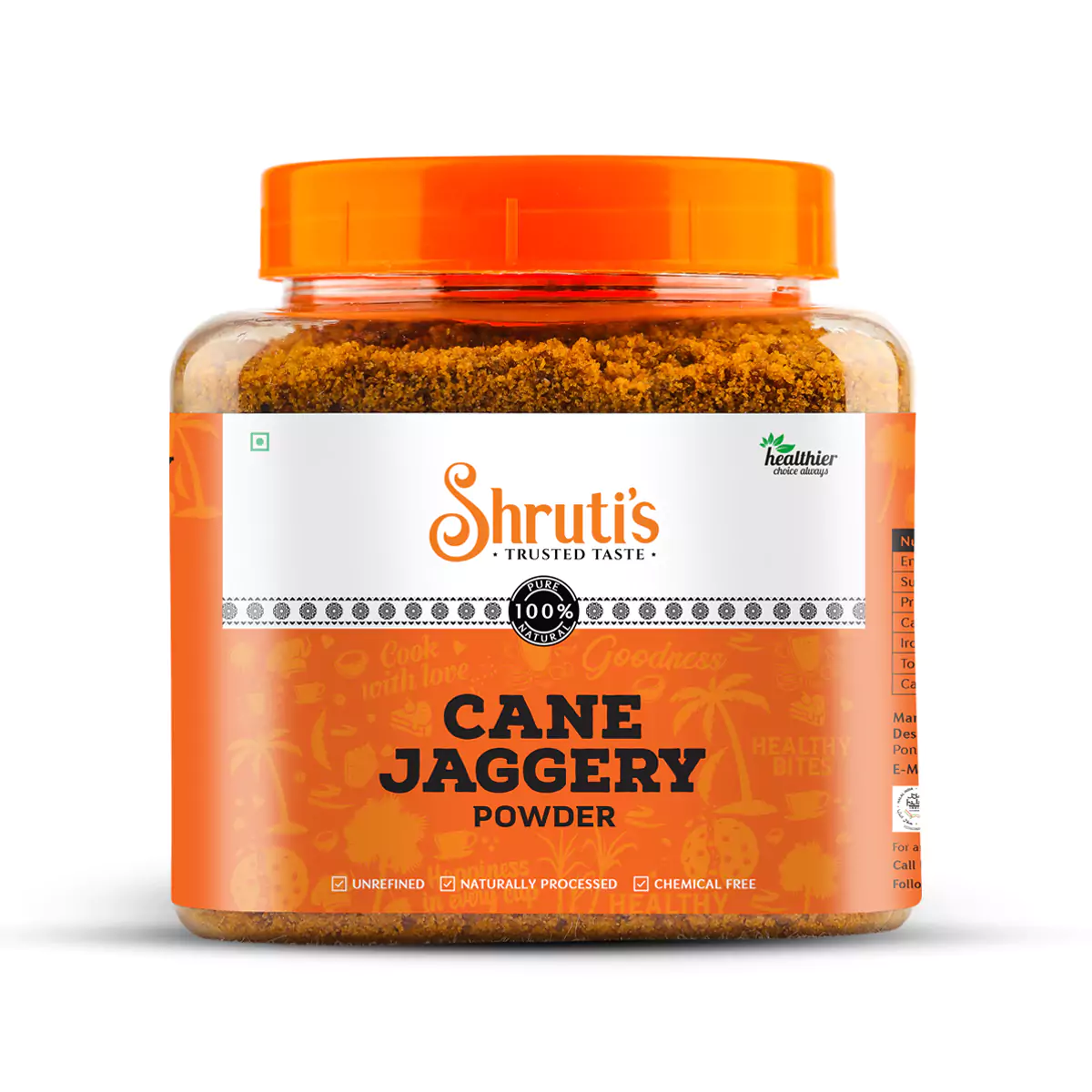 Shrutis Cane Jaggery Powder 700 gm