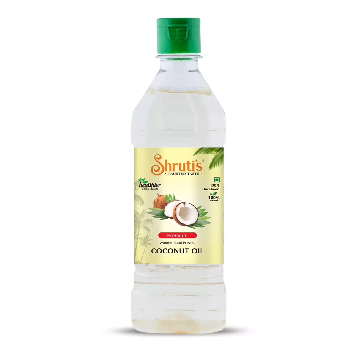 Shrutis Cold Pressed (kachi Ghani) Coconut Oil 500 ML