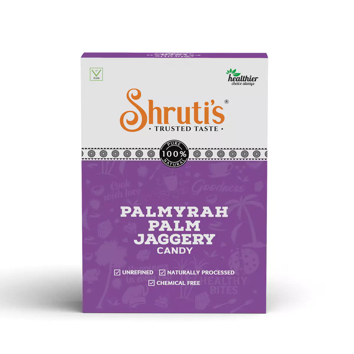 Shrutis Palmyra Palm Jaggery Candy 100 gm